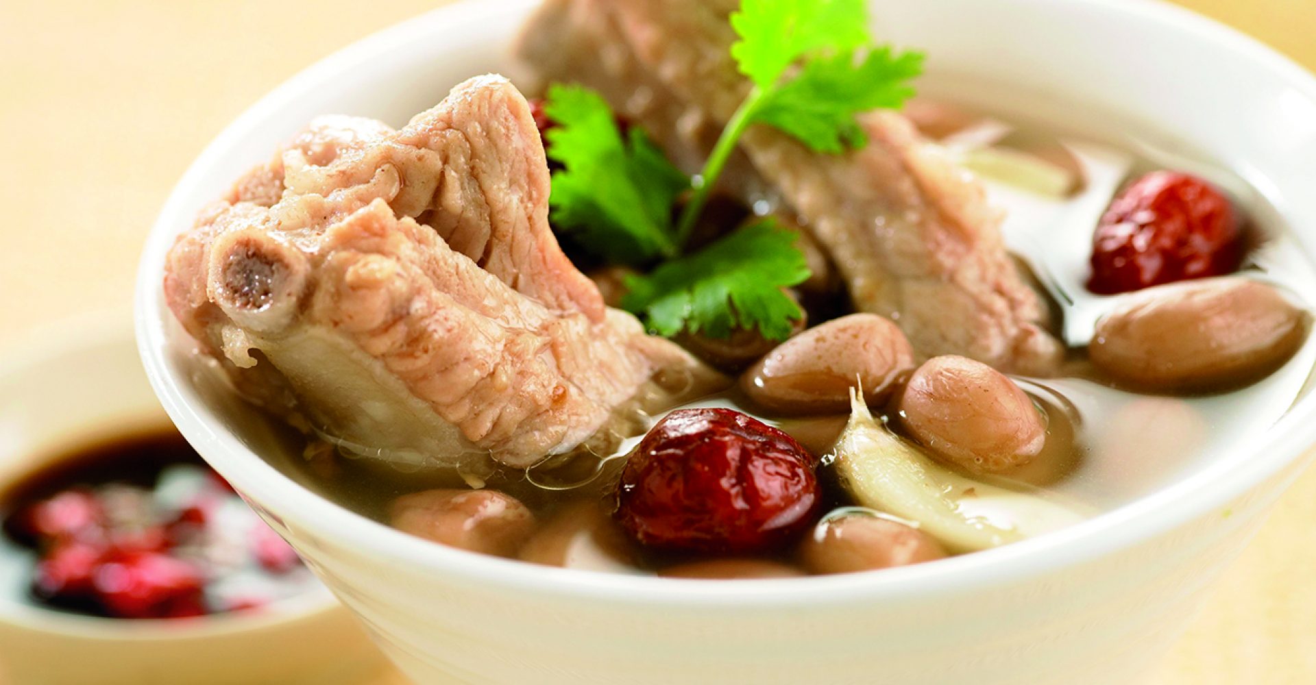 pork ribs peanuts soup
